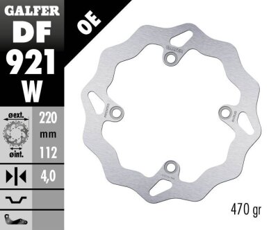 Brake Disc Fixed Wave