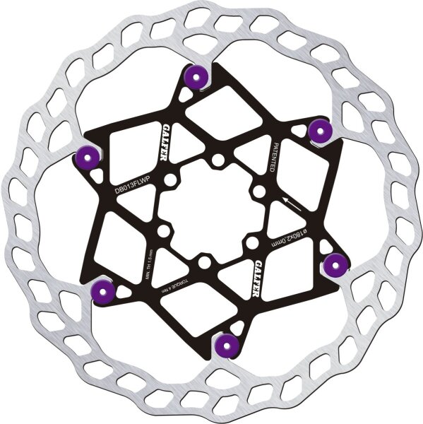 Disc Wave Float 180x2.0mm Purp