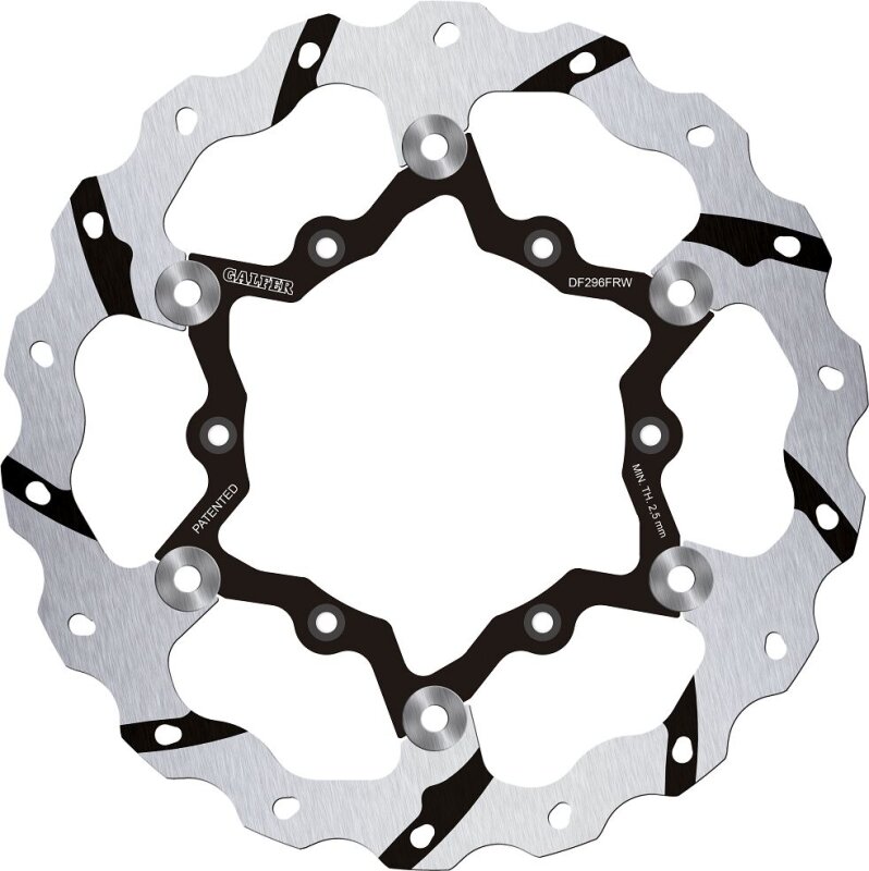 Brake Disc Float Wave Grooved