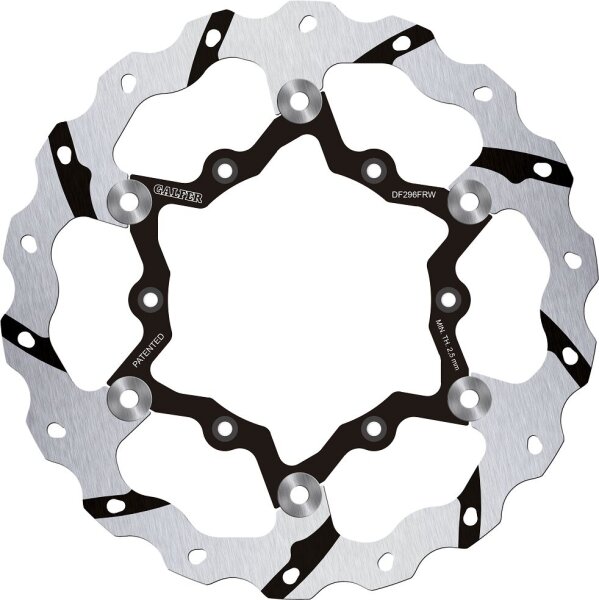 Brake Disc Float Wave Grooved