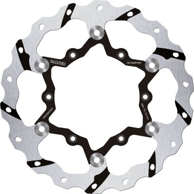 Brake Disc Float Wave Grooved