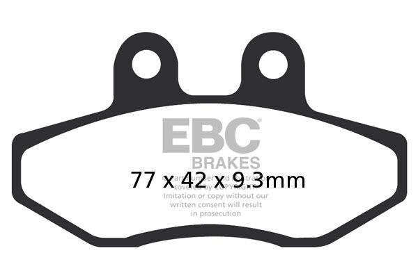 Brake Pad Sfa Org Scooter