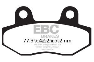 Brake Pad Carbon Scooter