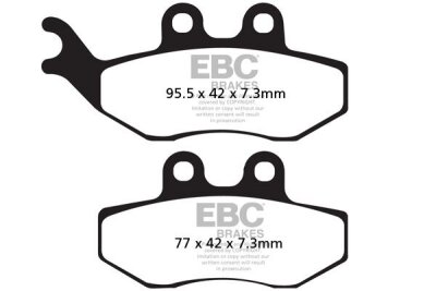 Brake Pad Carbon Scooter