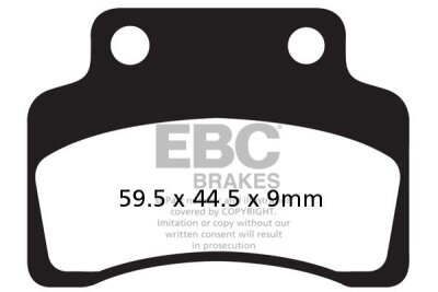 Brake Pad Carbon Scooter