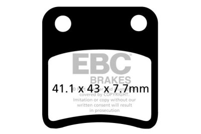 Brake Pad Carbon Scooter