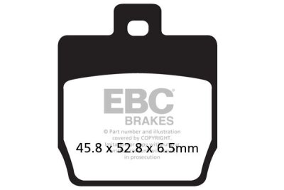 Brake Pad Carbon Scooter
