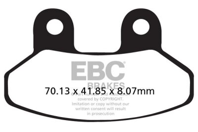 Brake Pad Carbon Scooter