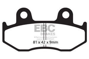 Brake Pad Carbon Scooter