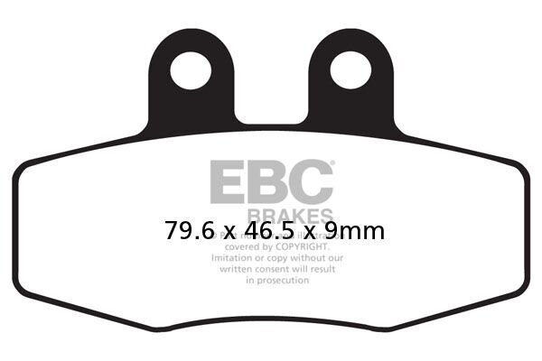 Brake Pad Fa Ser Organic
