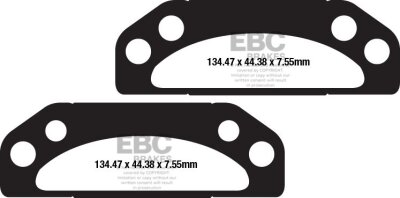Brake Pad Carbon Tt Dirt