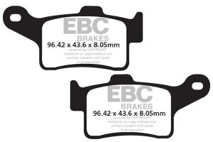 Brake Pad Fa Ser Organic