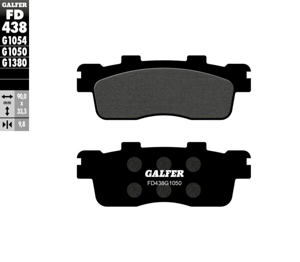 Brake Pad Semi Metal Scooter
