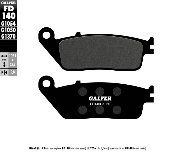 Brake Pad Semi Metal Scooter