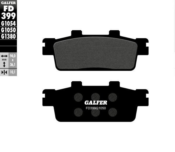 Brake Pad Semi Metal Scooter