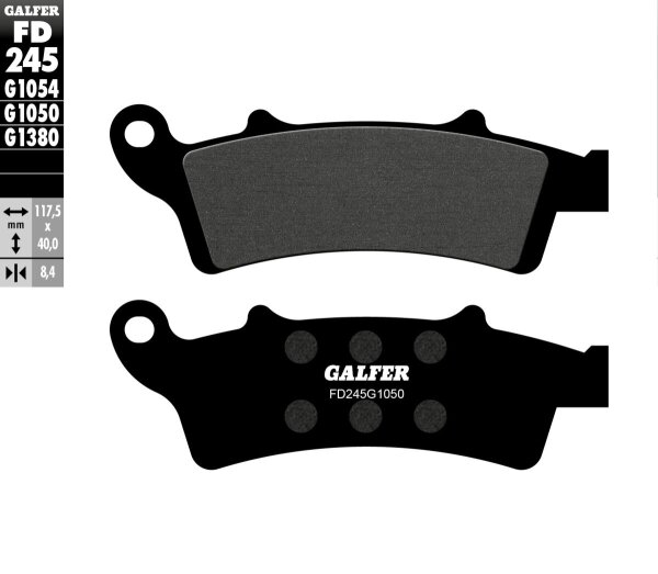 Brake Pad Semi Metal Scooter