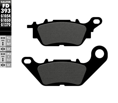 Brake Pad Semi Metal Scooter