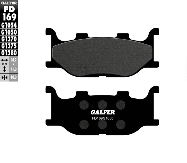Brake Pad Semi Metal Scooter