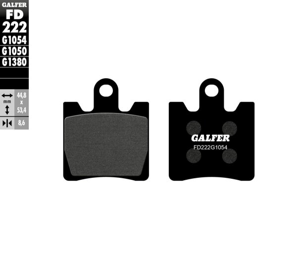 Brake Pad Semi Metal Scooter