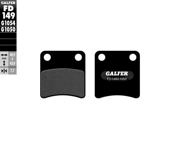 Brake Pad Semi Metal Scooter