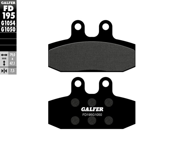 Brake Pad Semi Metal Scooter