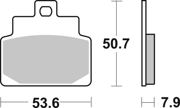 Brake Pad Car/cer Scoot