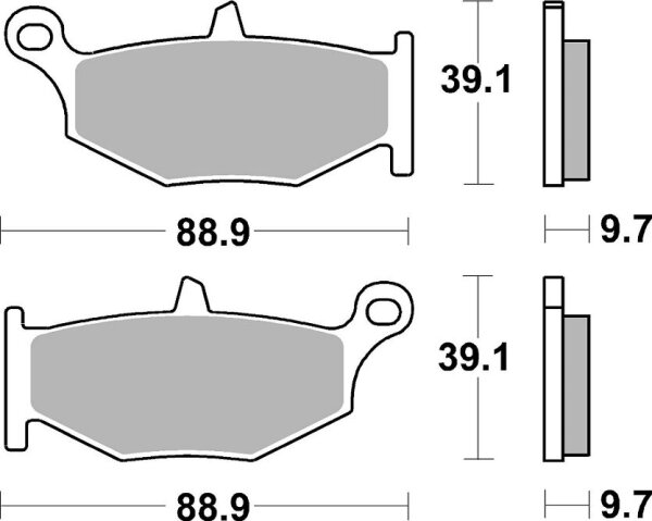 Brake Pad Car Race R