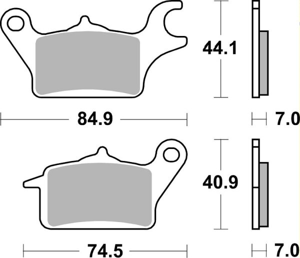 Brake Pad Car/cer