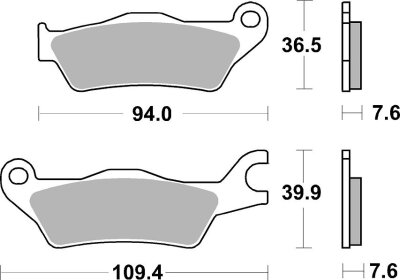 Brake Pad Car/cer