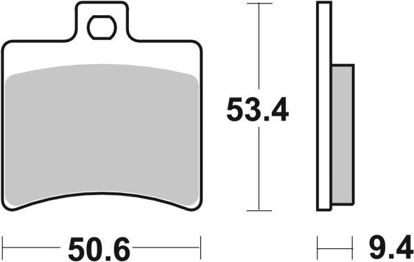 Brake Pad Car/cer Scoot