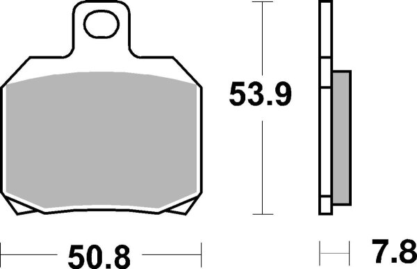 Brake Pad Car/cer Scoot