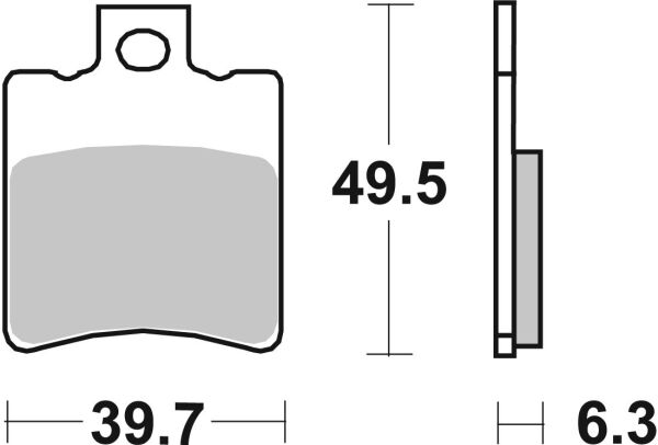 Brake Pad Car/cer Scoot