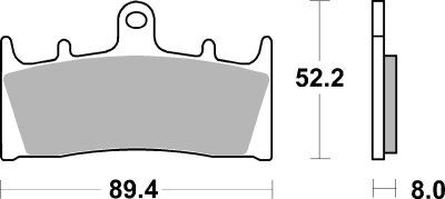Brake Pad Car/cer