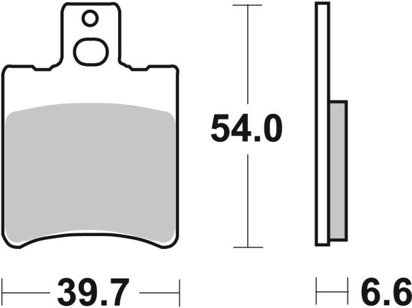 Brake Pad Car/cer Scoot
