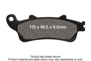 Brake Pad Carbon Scooter