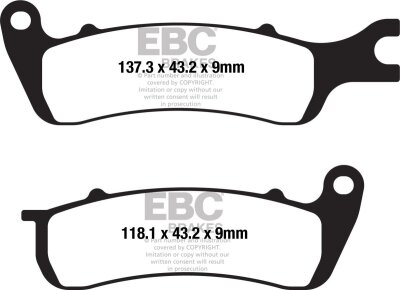 Brake Pad Fa Ser Organic