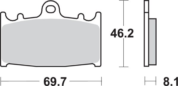 Brake Pad Carbon Race