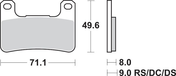 Brake Pad Carbon Race