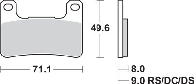 Brake Pad Carbon Race
