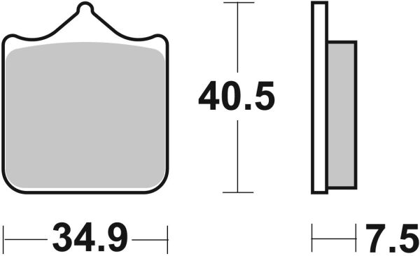 Brake Pad Carbon Race