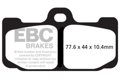 Brake Pad Epfa Sin Ext Pro