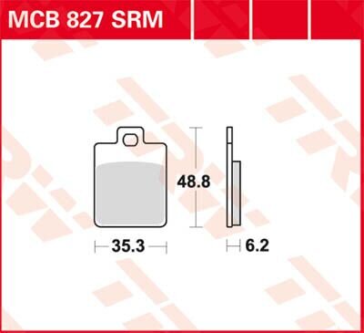 Brake Pad Sinter Scooter 125+