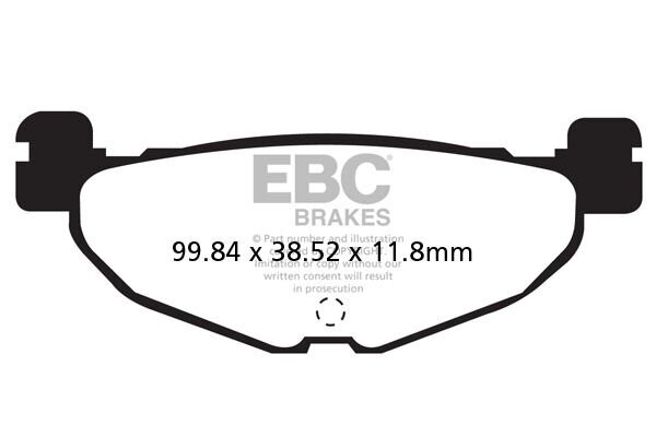Brake Pad Hh Sint Scooter