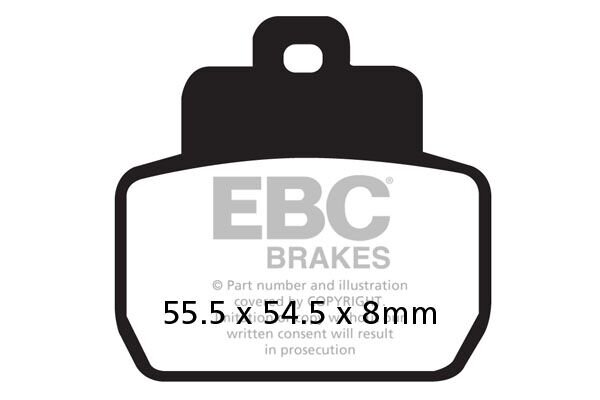 Brake Pad Hh Sint Scooter