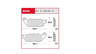 Brake Pad Trw