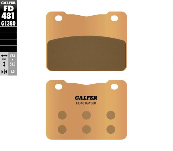 Brake Pad Sintered Scooter