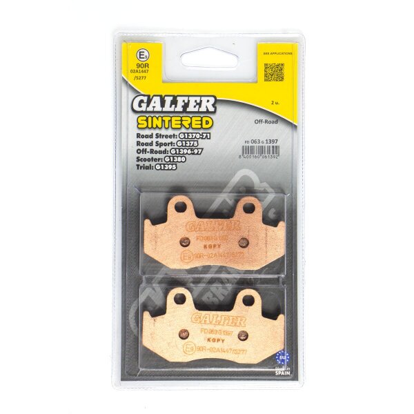 Brake Pad Sintered Atv