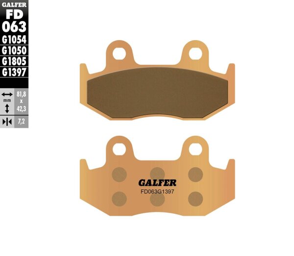 Brake Pad Sintered Atv