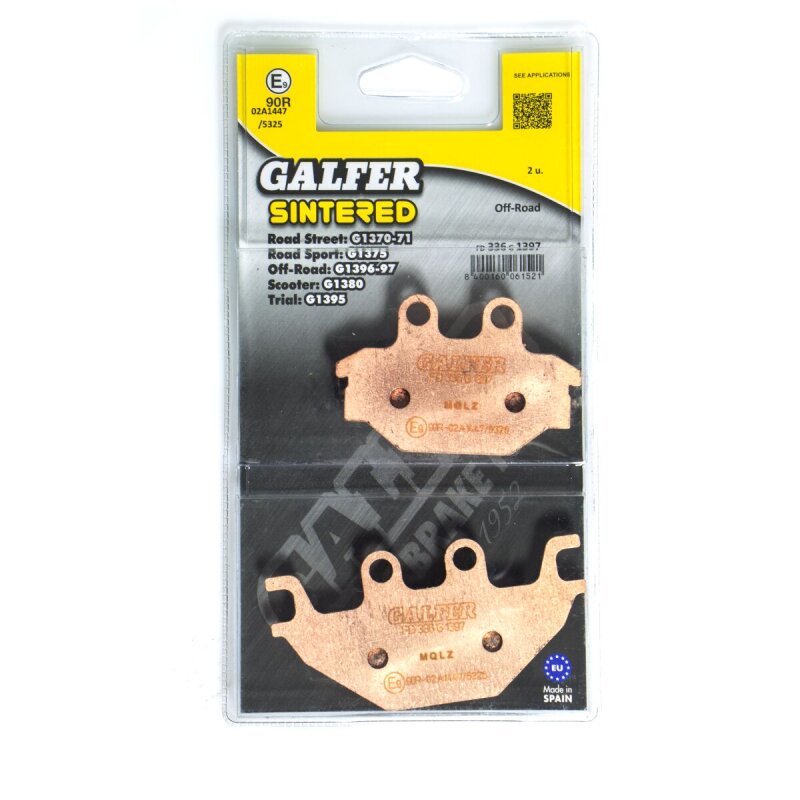 Brake Pad Sintered Atv