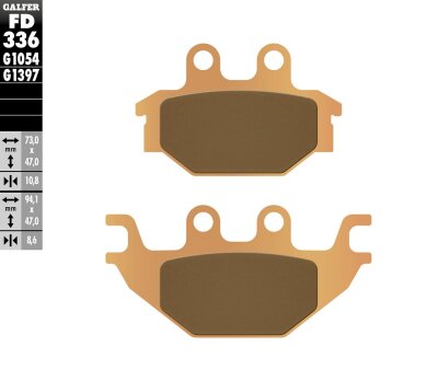 Brake Pad Sintered Atv